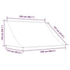 Tenda da Sole Retrattile Poliestere con Rivestimento PA 250×150 cm Arancione e Marrone - Image 250 of 250