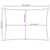 Parasole a Vela Oxford Rettangolare 3×5 m Antracite - Image 121 of 250