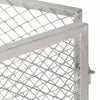 Compostiera da Giardino in Ferro Zincato 100×100×77 cm Argento - Image 149 of 250