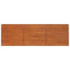 Letto Rialzato da Giardino in Acciaio Corten 240×40×77 cm Ruggine - Image 238 of 250