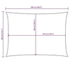 Parasole a Vela Oxford Rettangolare 3×5 m Antracite - Image 141 of 250