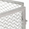 Compostiera da Giardino in Ferro Zincato 100×100×77 cm Argento - Image 151 of 250