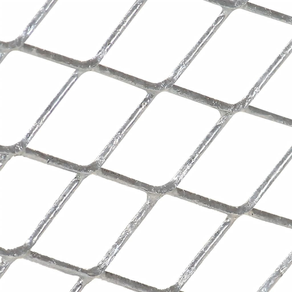 Compostiera da Giardino in Ferro Zincato 100×100×77 cm Argento - Image 170 of 250