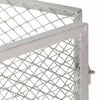 Compostiera da Giardino in Ferro Zincato 100×100×77 cm Argento - Image 174 of 250