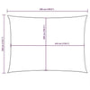 Parasole a Vela Oxford Rettangolare 3×5 m Antracite - Image 176 of 250