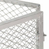 Compostiera da Giardino in Ferro Zincato 100×100×77 cm Argento - Image 186 of 250