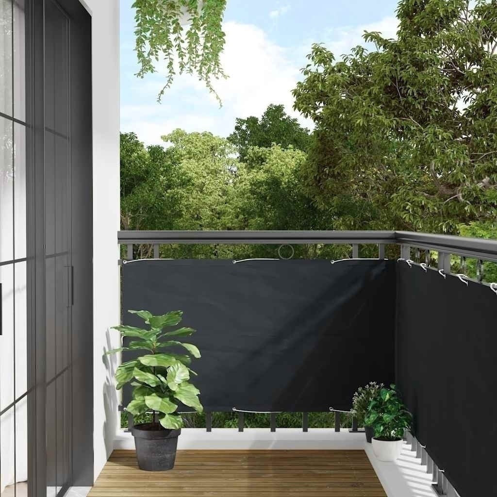 Paravento da Balcone Antracite 75×300 cm in Tessuto Oxford - Image 234 of 250
