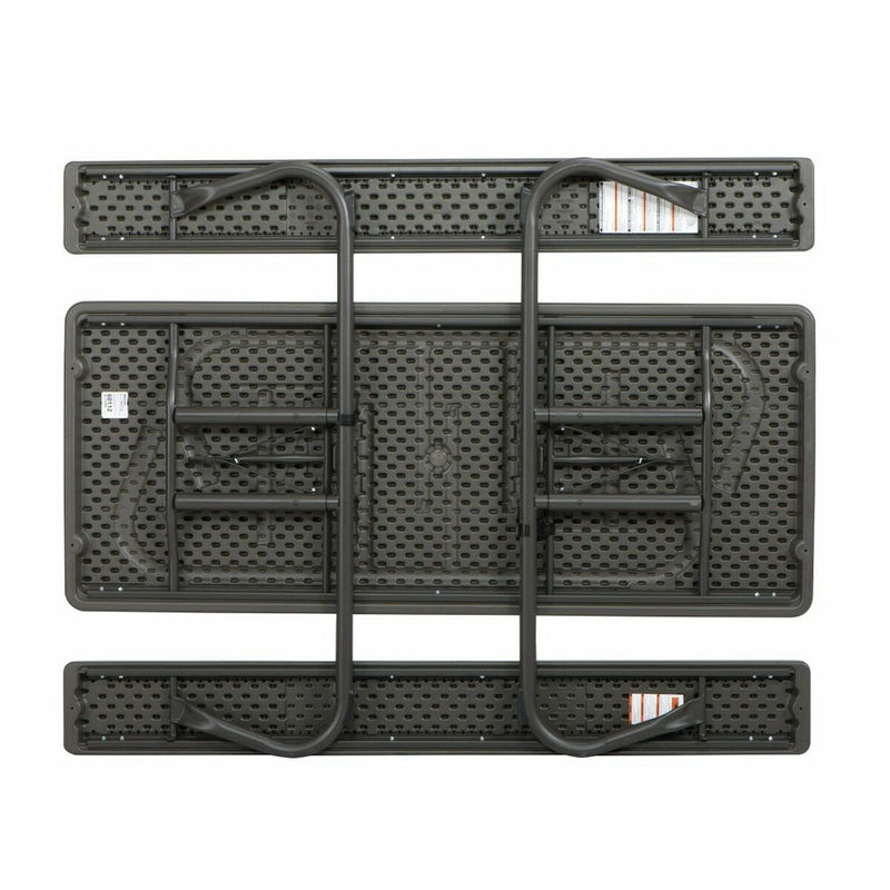 Mesa de picnic Lifetime Madera Marrón Plegable Acero Plástico 183 x 145 x 74 cm - Image 6 of 6