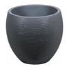 EDA Vaso Rotondo Graphit in Plastica, Ø 50 x 45 cm, Grigio Scuro - Image 1 of 3
