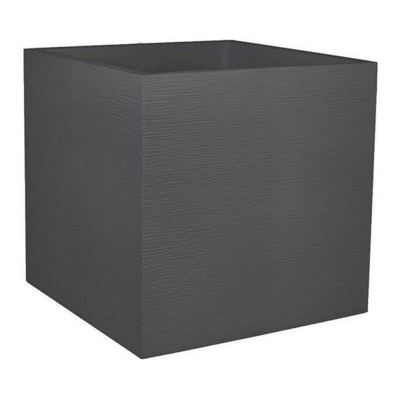 Maceta EDA CF-6540042 Antracita Gris oscuro Plástico Cuadrada 49,5 x 49,5 x 49,5 cm - Image 1 of 1