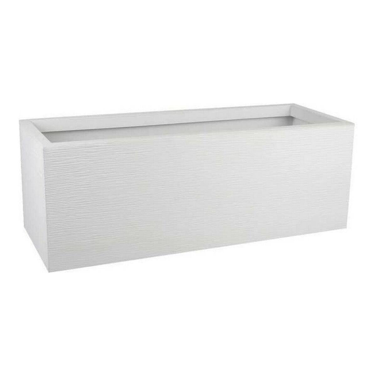 Macetero EDA Graphit Up Rectangular Blanco 79,5 x 29,5 x 29,5 cm - Image 1 of 3