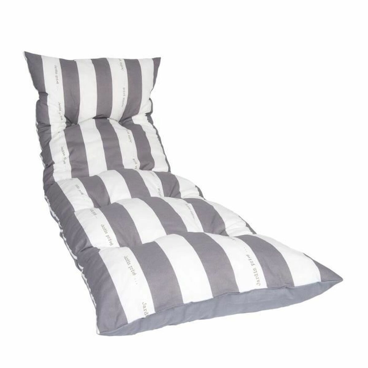 Jardin Prive Cuscino per Lettino in Cotone 180 x 56 x 10 cm Azzurro - Image 1 of 2