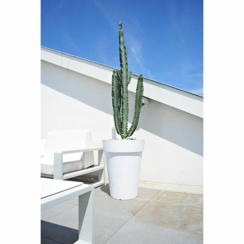 Maceta Riviera Blanco Plástico Cuadrada Ø 40 cm - Image 2 of 3
