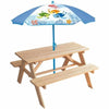 Mesa de picnic Fun House Marrón Sombrilla (125 x ø 100 cm) - Image 1 of 2