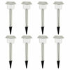 Lámpara de energía solar Lumisky Alesia LED Plateado Acero Inoxidable Blanco Frío (8 Unidades) - Image 1 of 4