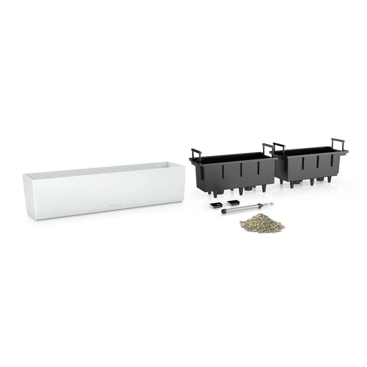 Maceta Lechuza Blanco Polipropileno Rectangular - Image 4 of 9