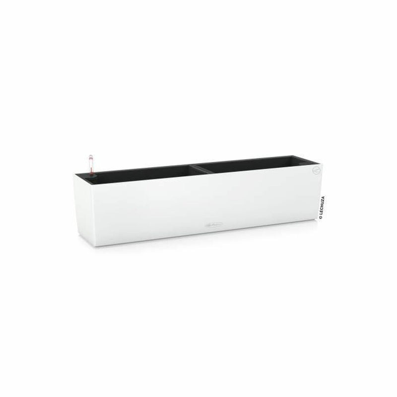 Maceta Lechuza Blanco Polipropileno Rectangular - Image 1 of 9