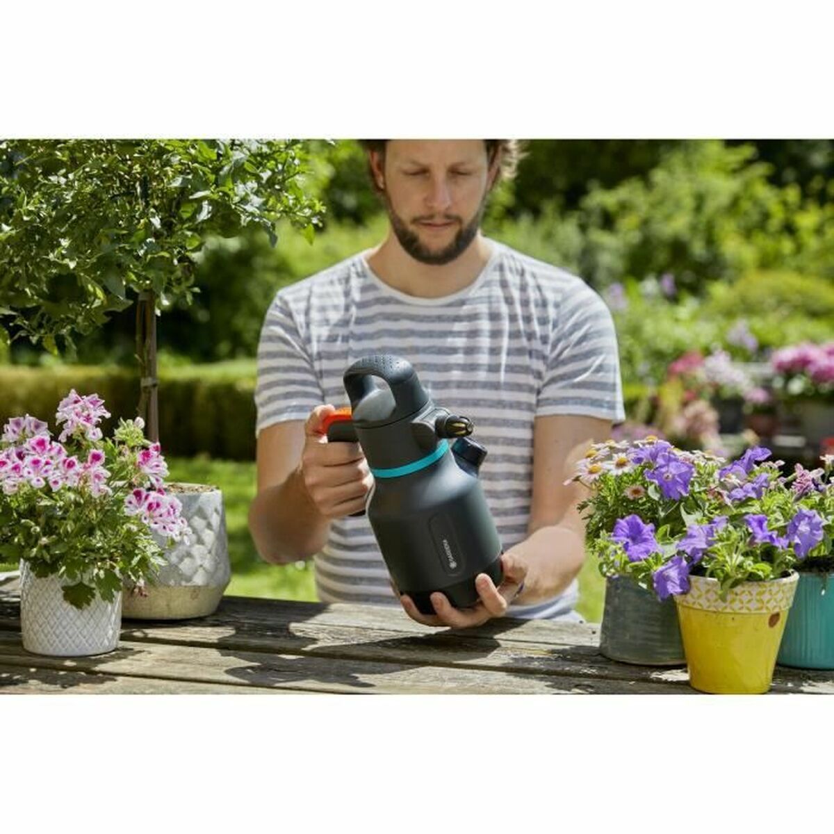 Spray a Pressione da Giardino Gardena 1,25 L - Image 4 of 6