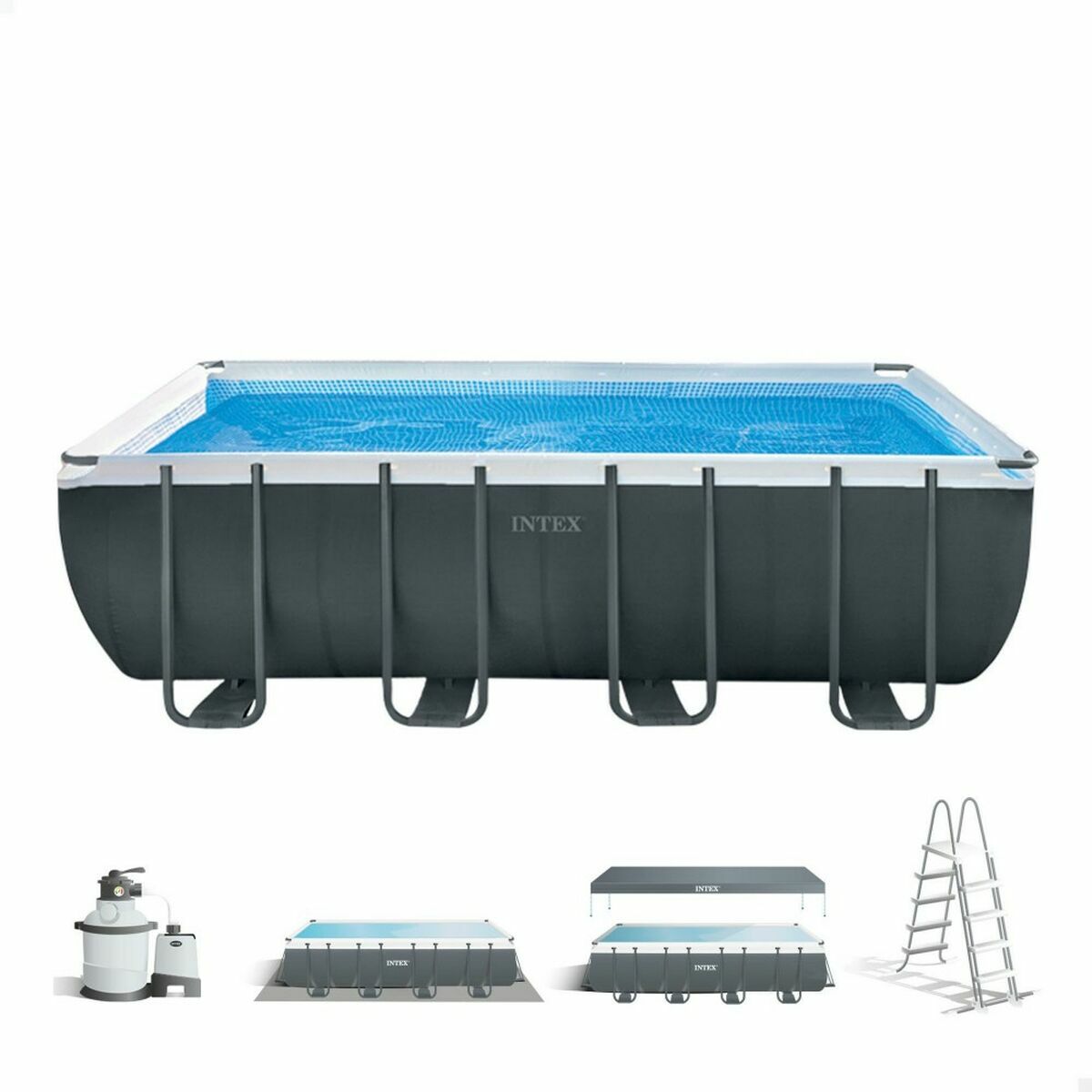 Piscina Desmontable Intex Ultra XTR 549 x 274 x 132 cm 17.203 l Rectangular - Image 1 of 4