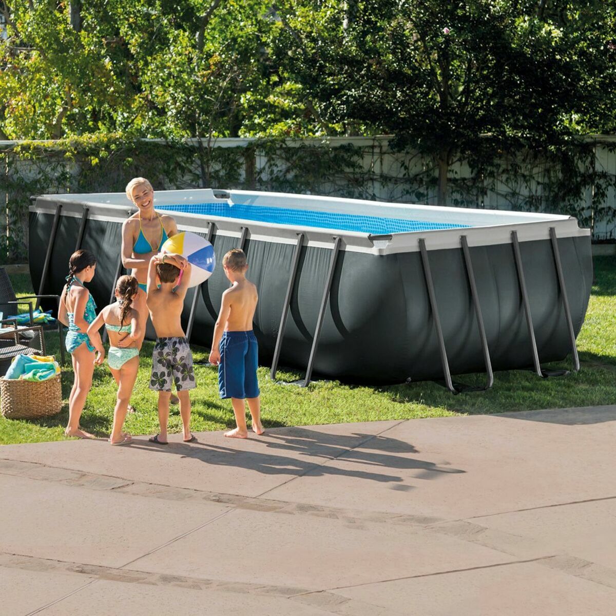 Piscina Desmontable Intex Ultra XTR 549 x 274 x 132 cm 17.203 l Rectangular - Image 4 of 4