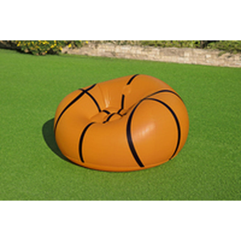 Bestway Sillon Hinchable Gigante Baloncesto 114x112x66 cm +6 Años Interior y Jardin 75103 - Image 10 of 23