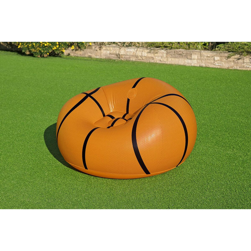Bestway Sillon Hinchable Gigante Baloncesto 114x112x66 cm +6 Años Interior y Jardin 75103 - Image 17 of 23