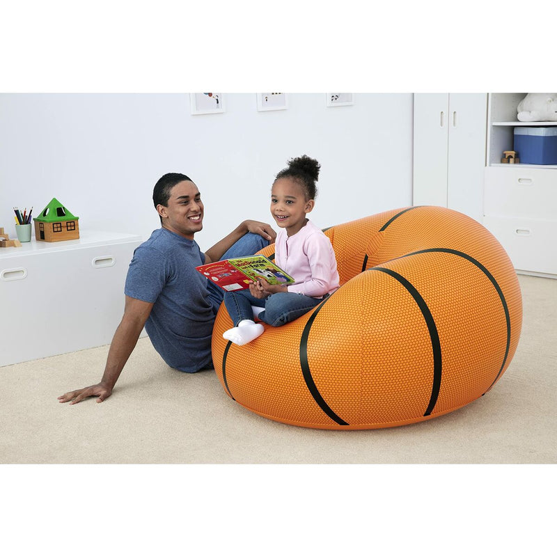 Bestway Sillon Hinchable Gigante Baloncesto 114x112x66 cm +6 Años Interior y Jardin 75103 - Image 14 of 23
