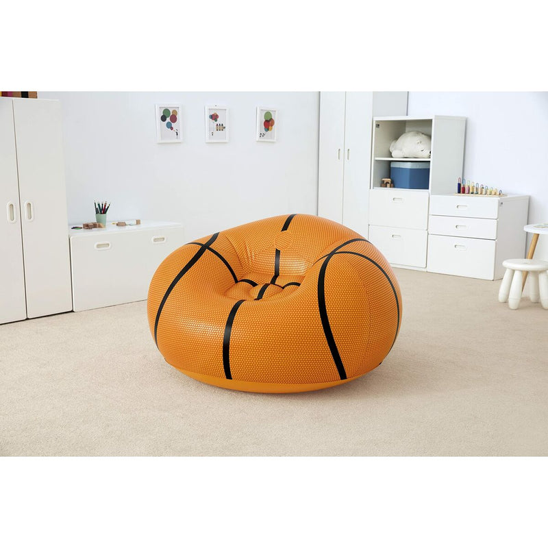 Bestway Sillon Hinchable Gigante Baloncesto 114x112x66 cm +6 Años Interior y Jardin 75103 - Image 2 of 23