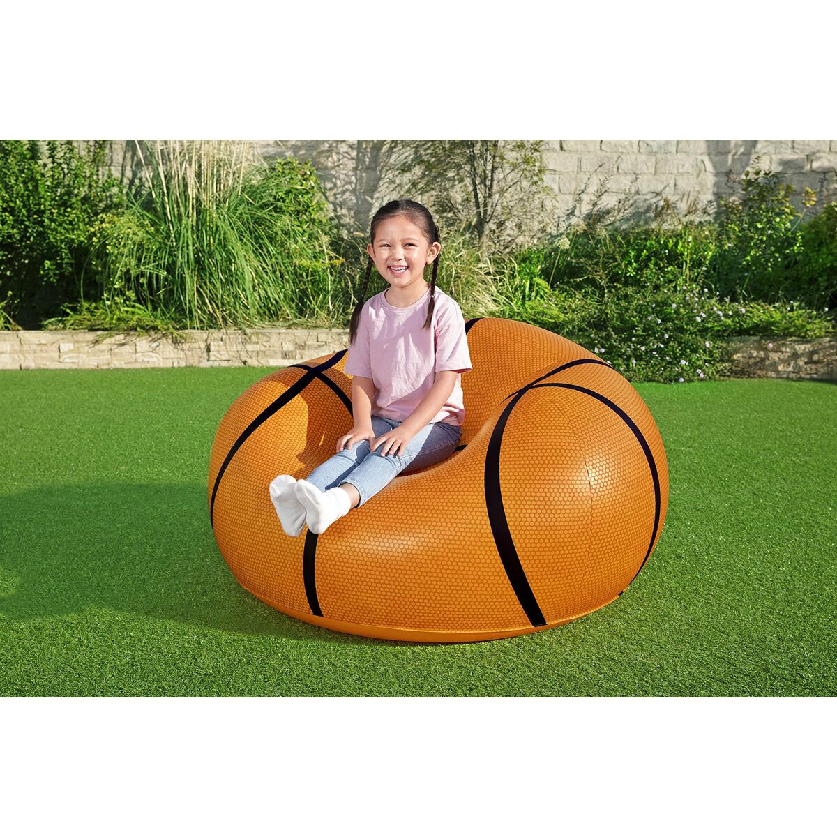 Bestway Sillon Hinchable Gigante Baloncesto 114x112x66 cm +6 Años Interior y Jardin 75103 - Image 13 of 23