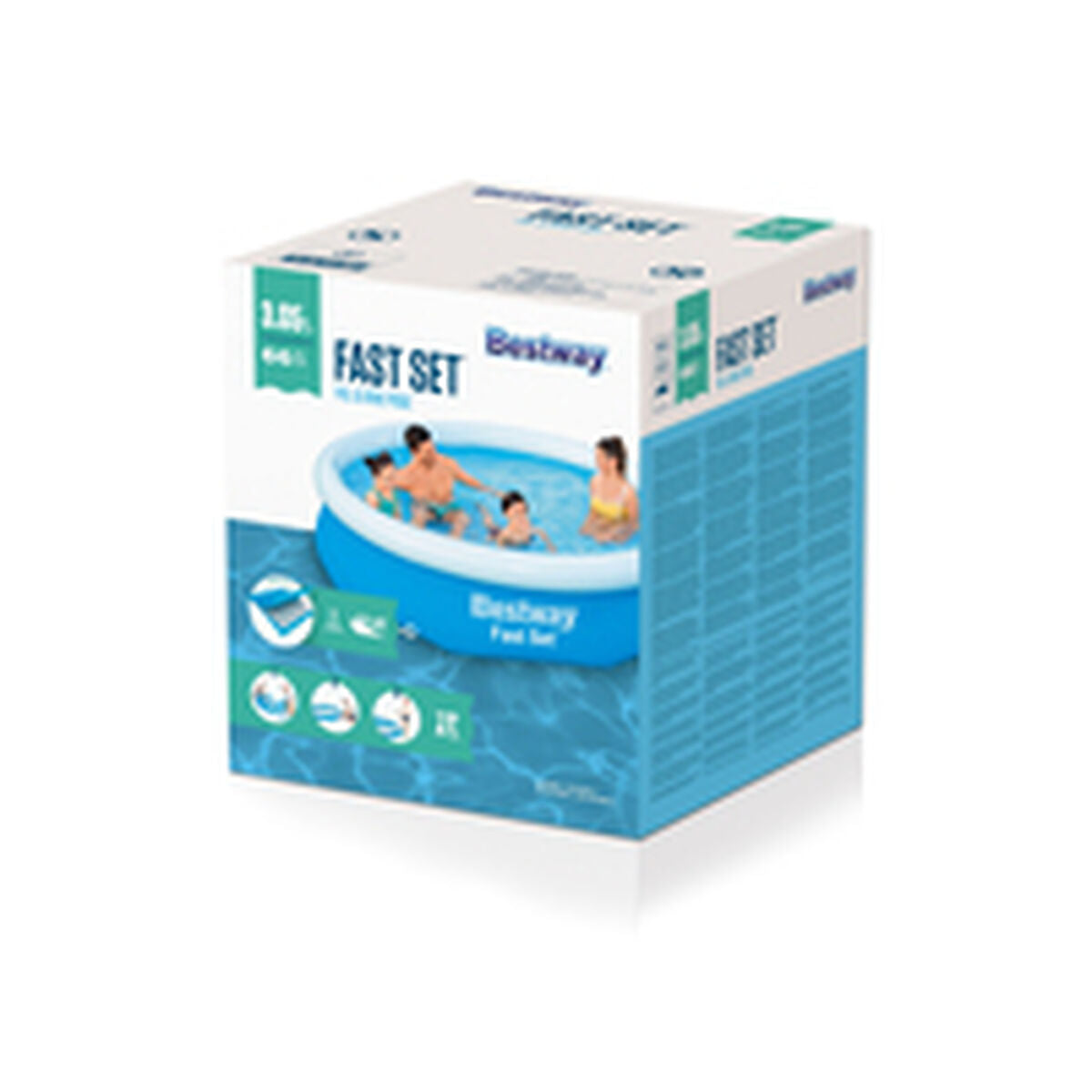 Bestway Piscina Hinchable Adulto Aro 305x66 cm Jardin 57456 - Image 18 of 20