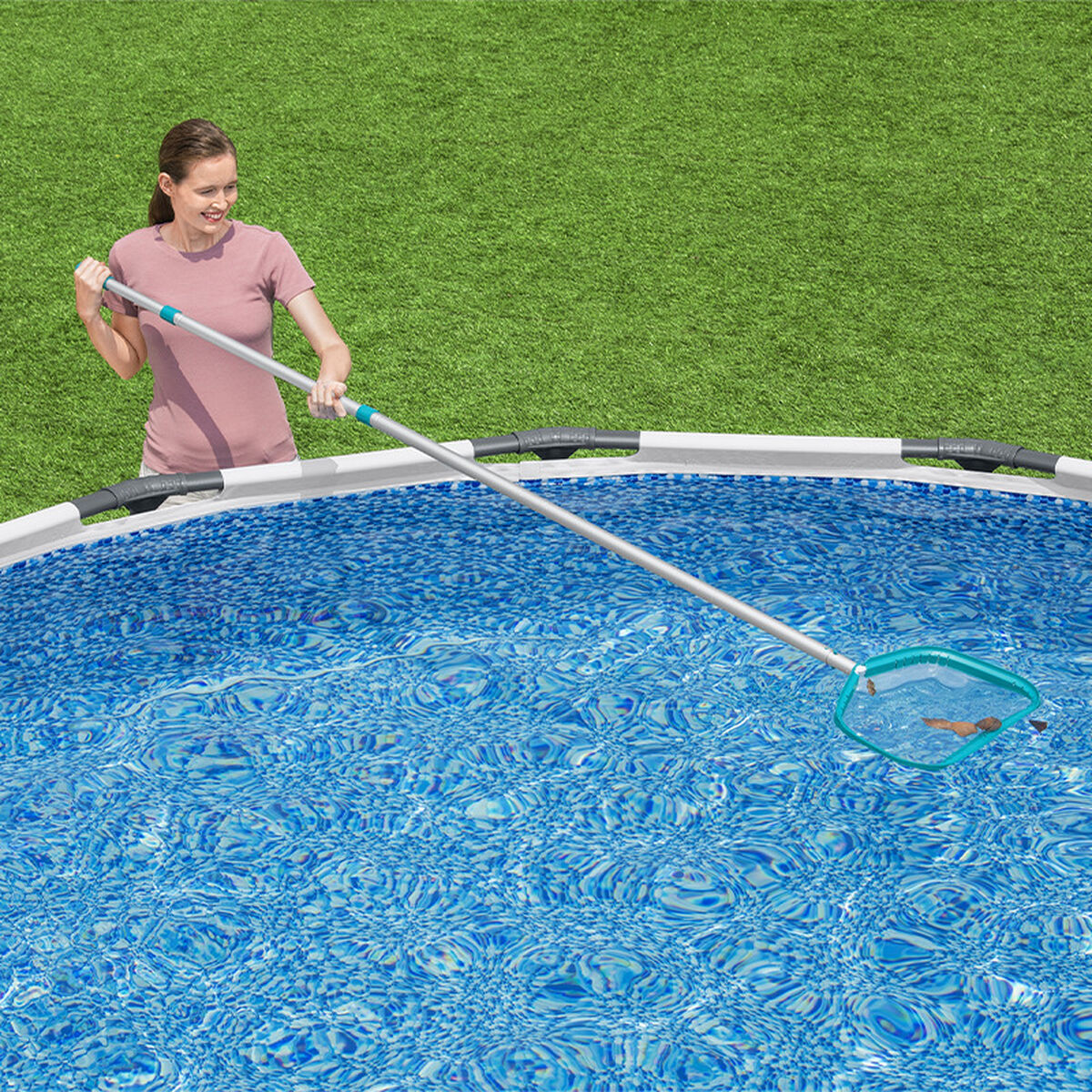 Bestway Raccoglifoglie per Piscina in Plastica 40x34 cm Azzurro - Image 18 of 23