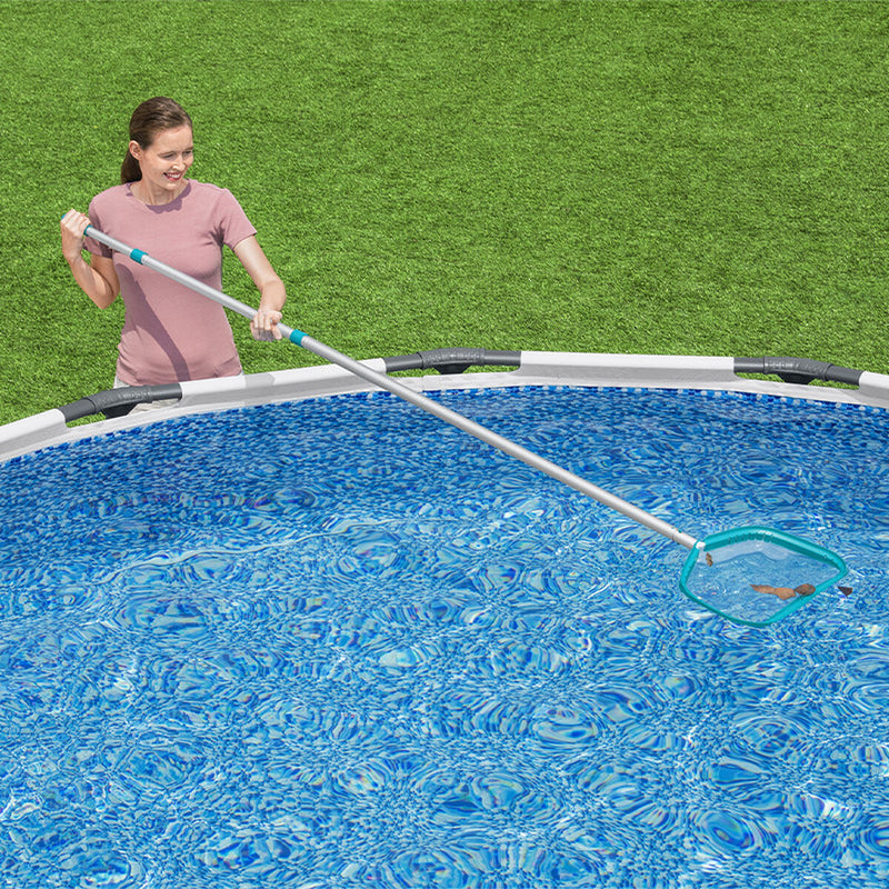 Bestway Raccoglifoglie per Piscina in Plastica 40x34 cm Azzurro - Image 18 of 23