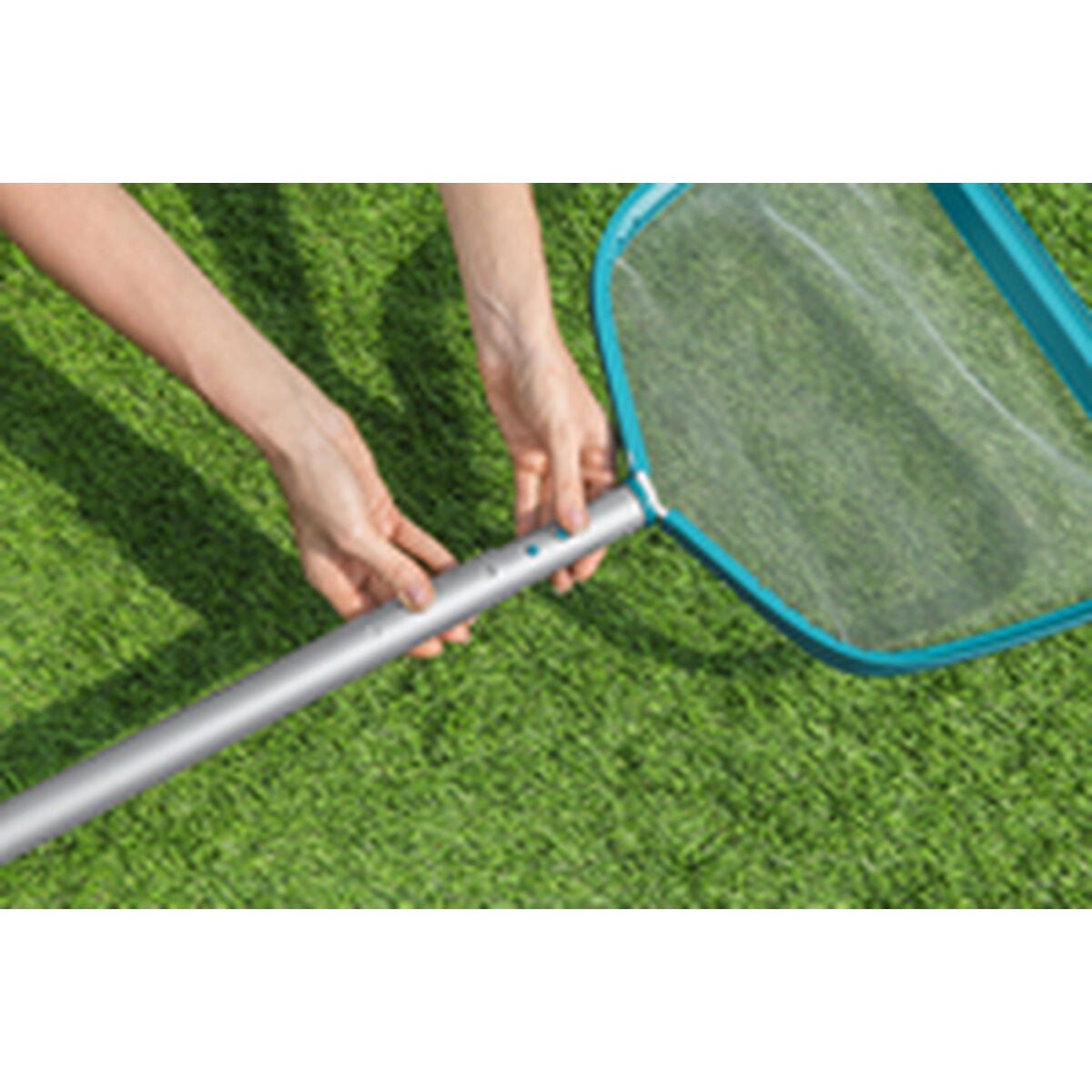 Bestway Raccoglifoglie per Piscina in Plastica 40x34 cm Azzurro - Image 7 of 23