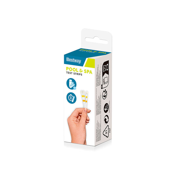 Bestway Strisce Reattive 3-in-1 per Piscina e Spa Bianco - immagine 2 | SolPatio
