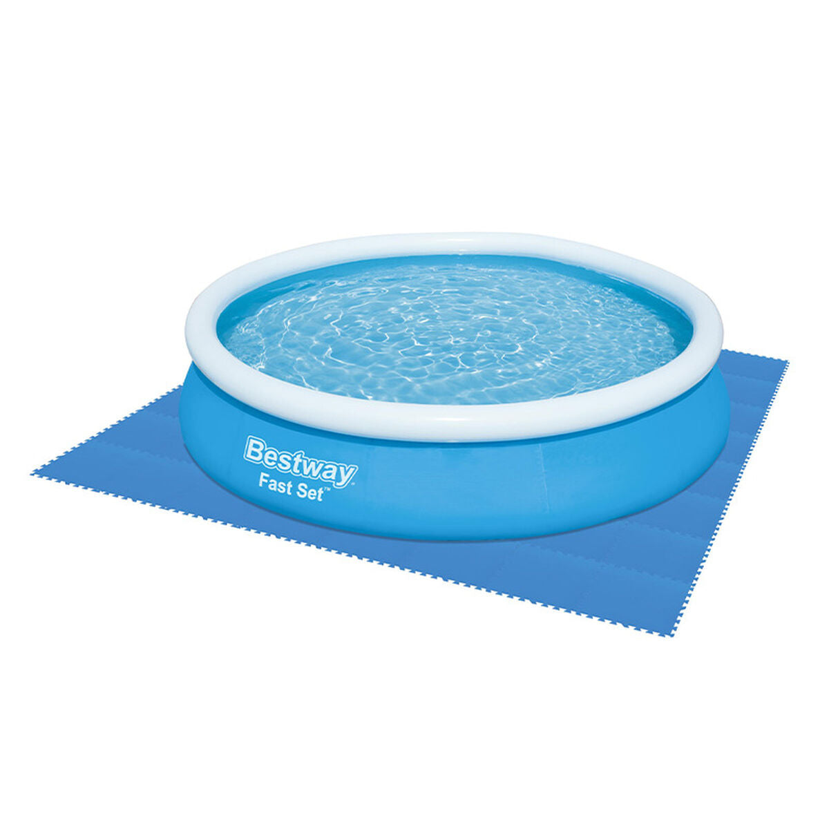 Suelo protector para piscinas desmontables Bestway 50 x 50 cm - Image 1 of 3