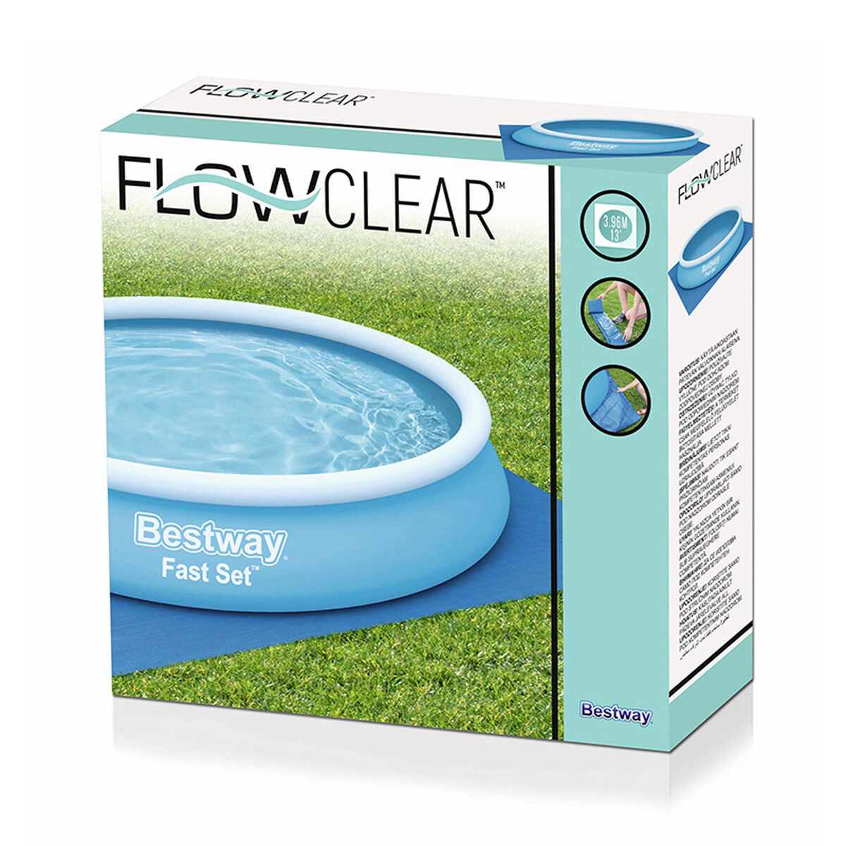 Bestway Suelo Piscina Protector 396x396 cm Jardin 58002 - Image 3 of 3