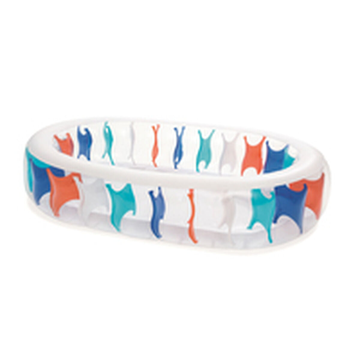 Bestway Piscina Gonfiabile Ovale in Vinile 229x152x51 cm Multicolore - Image 7 of 10