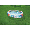 Bestway Piscina Gonfiabile Ovale in Vinile 229x152x51 cm Multicolore - Image 9 of 10