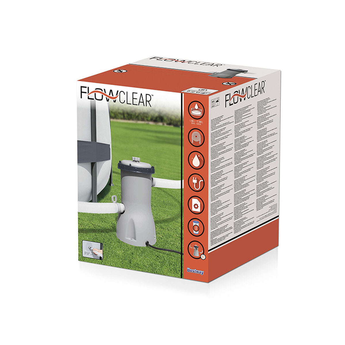 Bestway Depurador de Piscina 3028 Litros/Hora Jardin 58386 - Image 9 of 18
