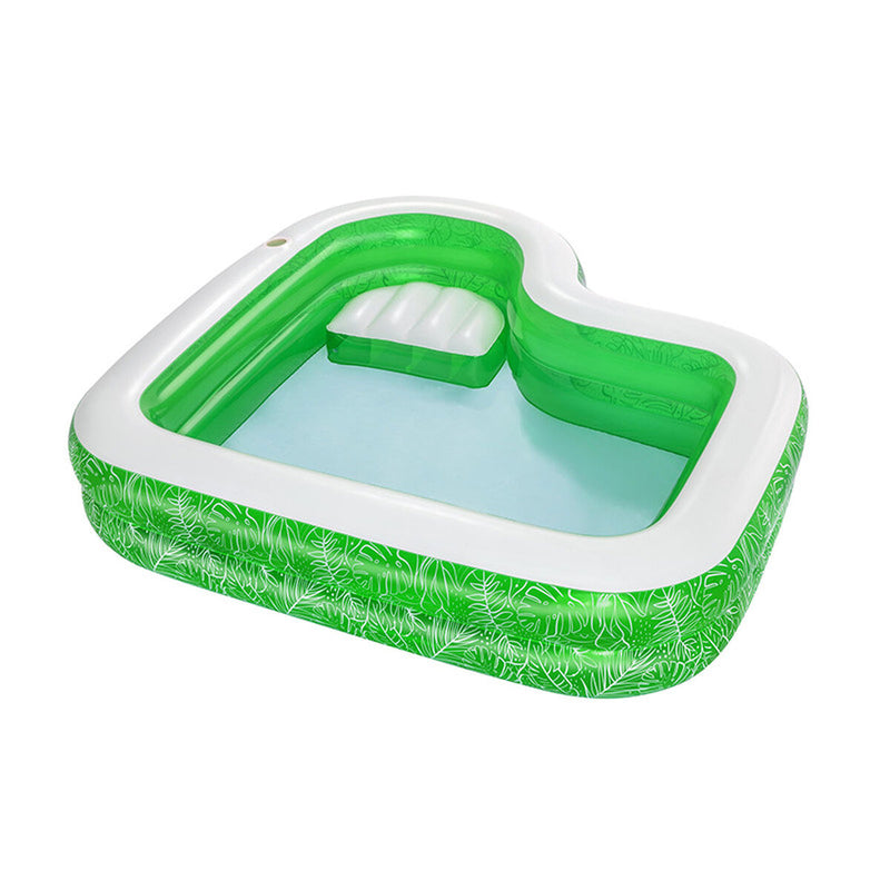 Bestway Piscina Hinchable 2 Camaras Tropical 231x231x51 cm +6 Años Jardin 54336 - Image 1 of 23