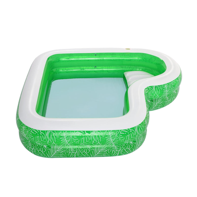 Bestway Piscina Hinchable 2 Camaras Tropical 231x231x51 cm +6 Años Jardin 54336 - Image 18 of 23