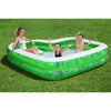 Bestway Piscina Hinchable 2 Camaras Tropical 231x231x51 cm +6 Años Jardin 54336 - Image 16 of 23