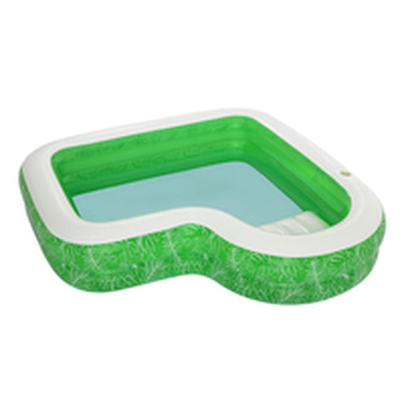 Bestway Piscina Hinchable 2 Camaras Tropical 231x231x51 cm +6 Años Jardin 54336 - Image 2 of 23