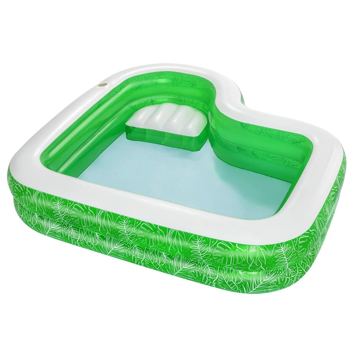 Bestway Piscina Hinchable 2 Camaras Tropical 231x231x51 cm +6 Años Jardin 54336 - Image 23 of 23