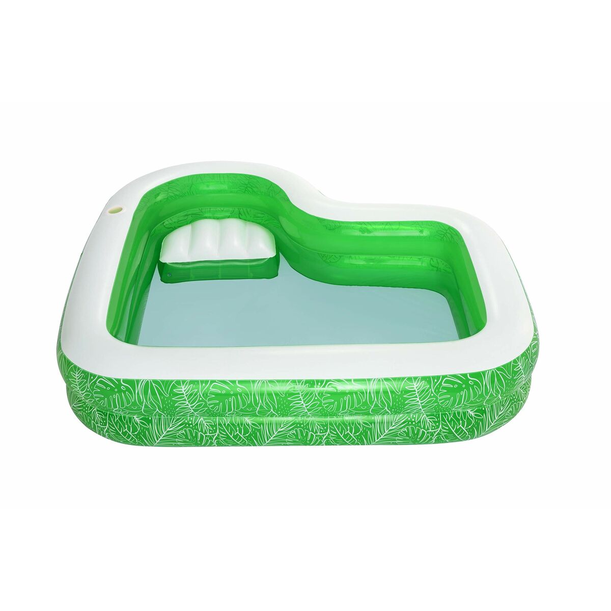 Bestway Piscina Hinchable 2 Camaras Tropical 231x231x51 cm +6 Años Jardin 54336 - Image 21 of 23