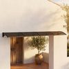 Tettoia per Porta in Policarbonato 350×75 cm Nera - Image 1 of 11