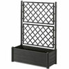Macetero Stefanplast Rectangular 100 x 43 x 142 cm Grafito - Image 1 of 2