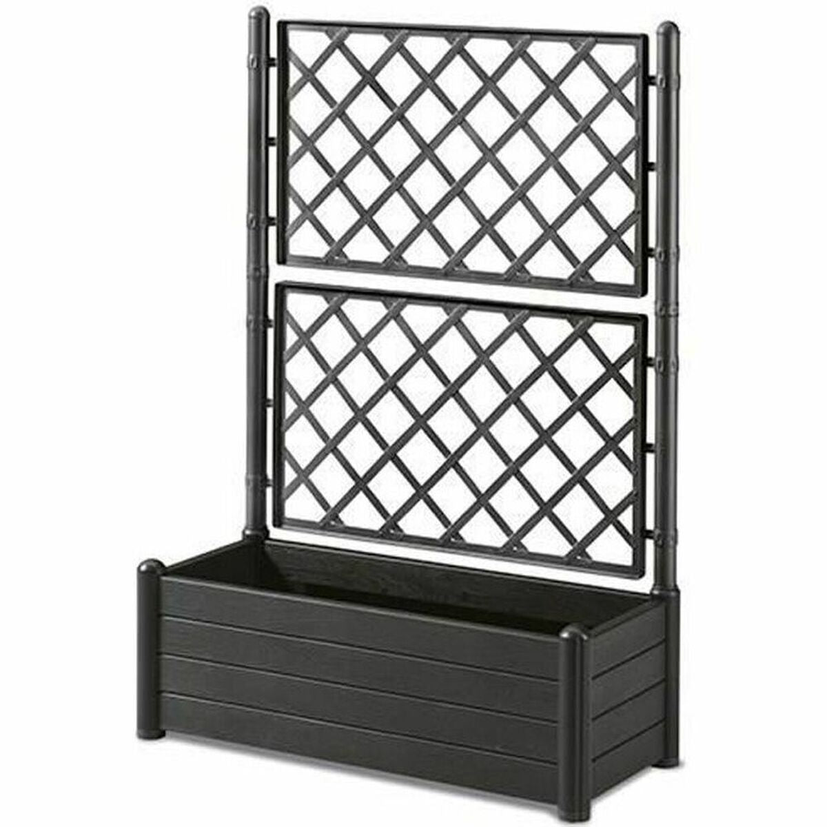 Macetero Stefanplast Rectangular 100 x 43 x 142 cm Grafito - Image 1 of 2