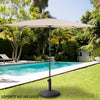Aktive Ombrellone Reclinabile Acciaio Crema 200 x 230 x 125 cm - Image 4 of 6