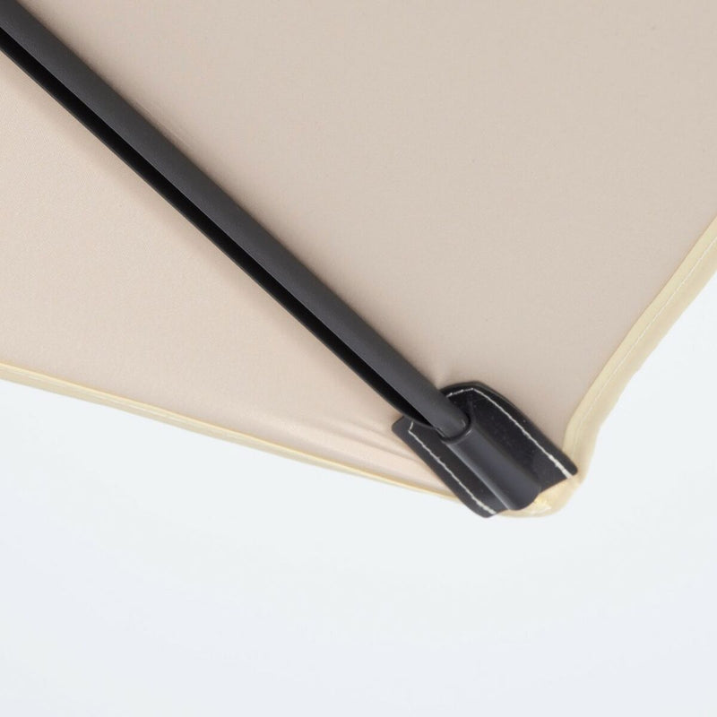 Aktive Ombrellone Reclinabile Acciaio Crema 200 x 230 x 125 cm - Image 3 of 6